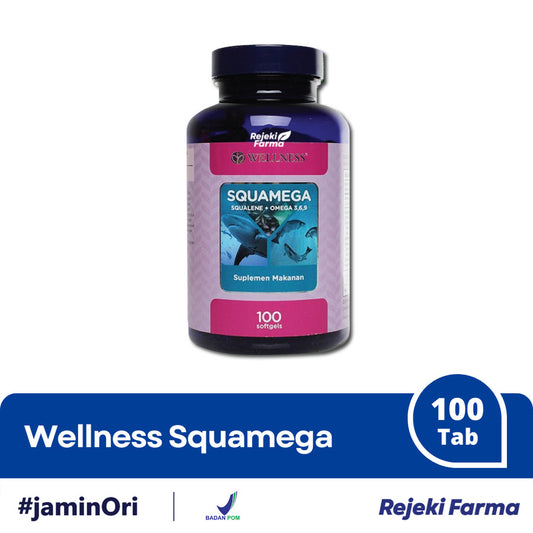 WellNess Squamega - 100 Softgels