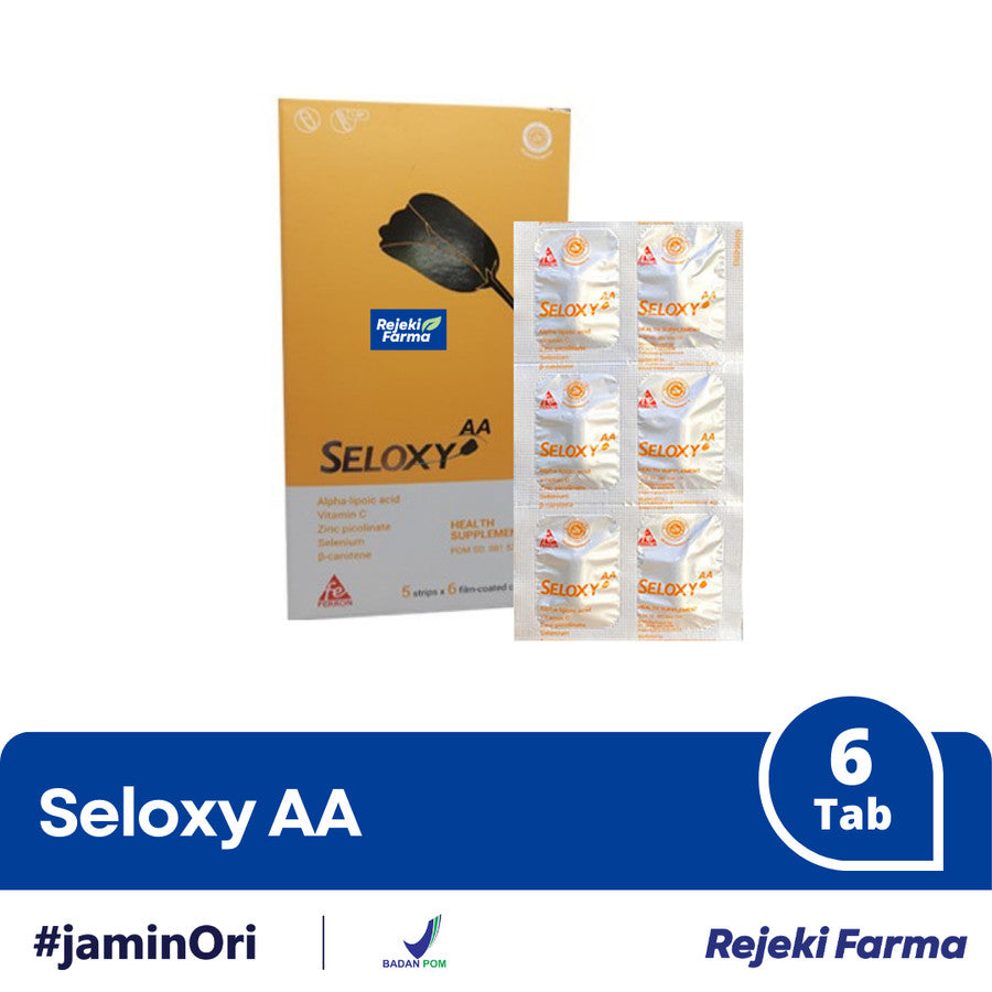 Seloxy AA - 1 Strip isi 6 Tablet