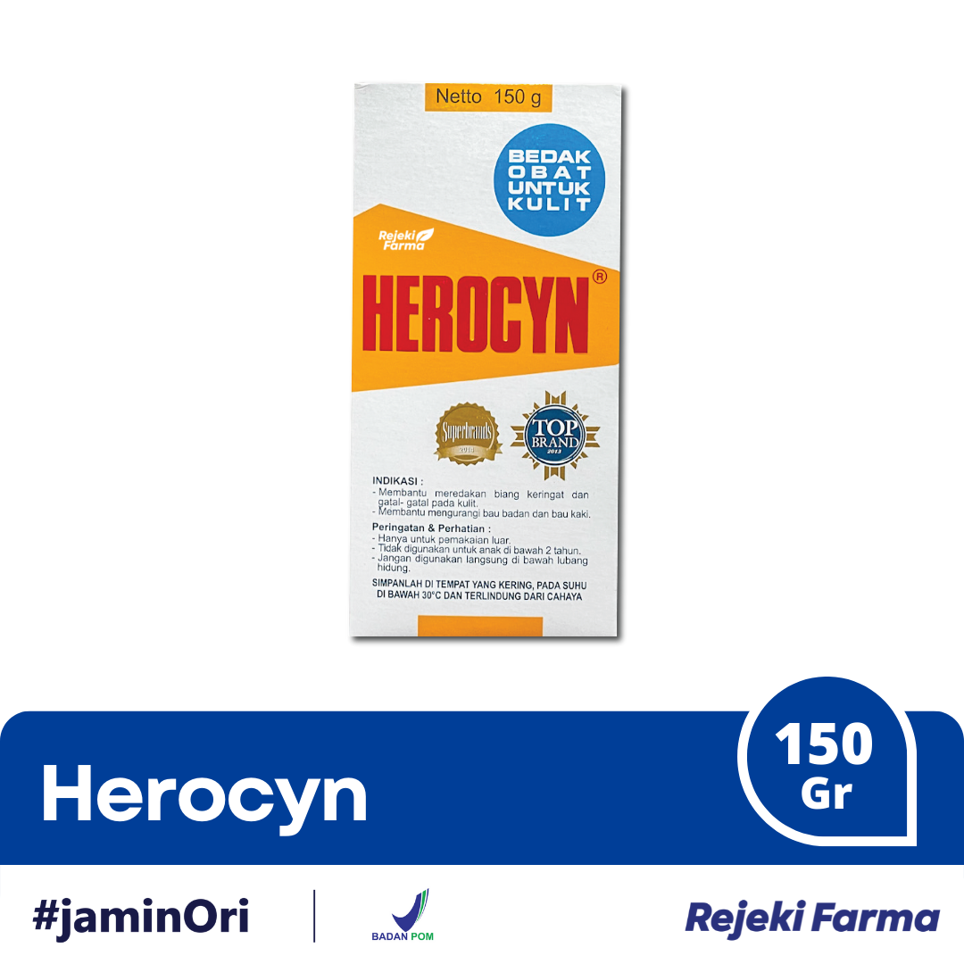 Bedak Herocyn - 150 gr