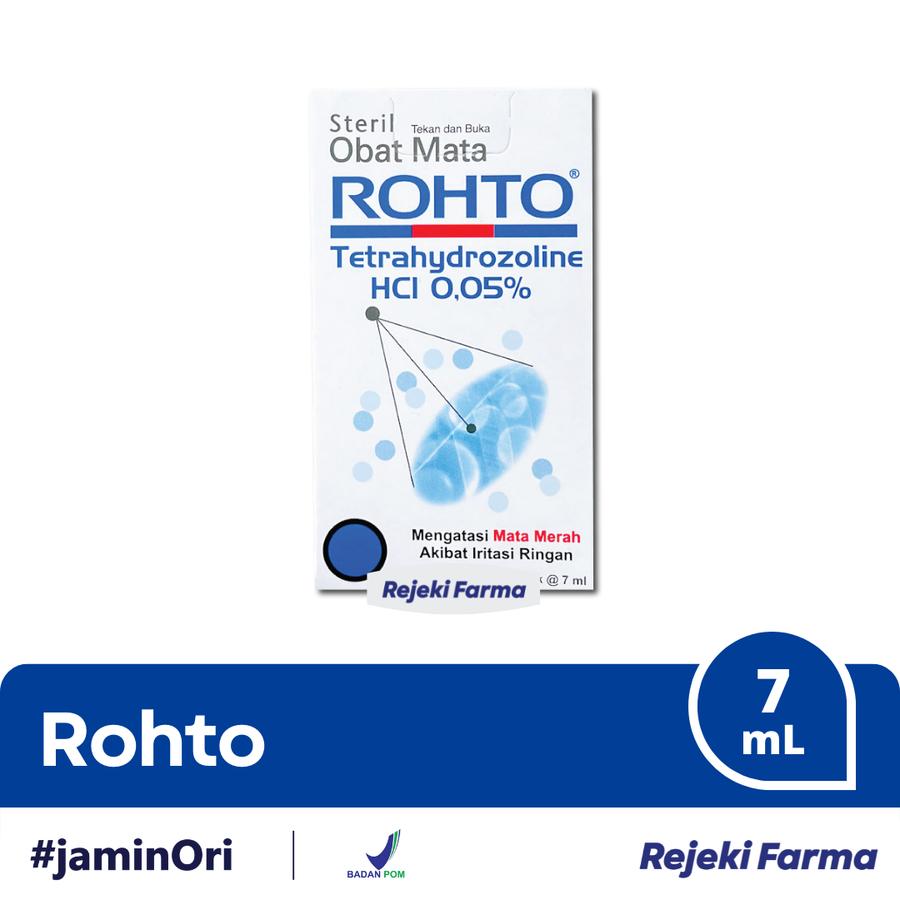 Rohto Tetrahydrozoline HCL 0.05% - 7 mL