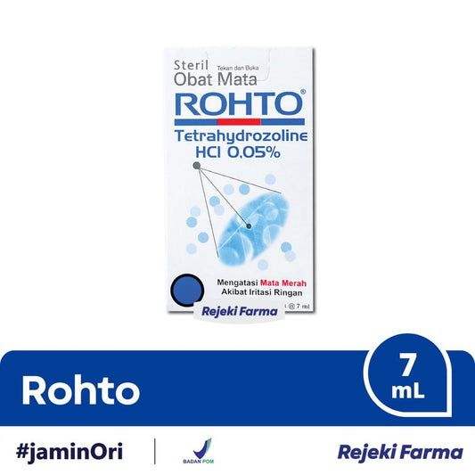Rohto Tetrahydrozoline HCL 0.05% - 7 mL
