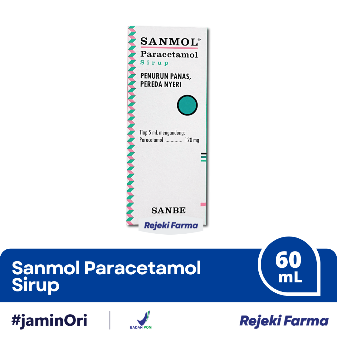 Sanmol Paracetamol Sirup - 60 mL