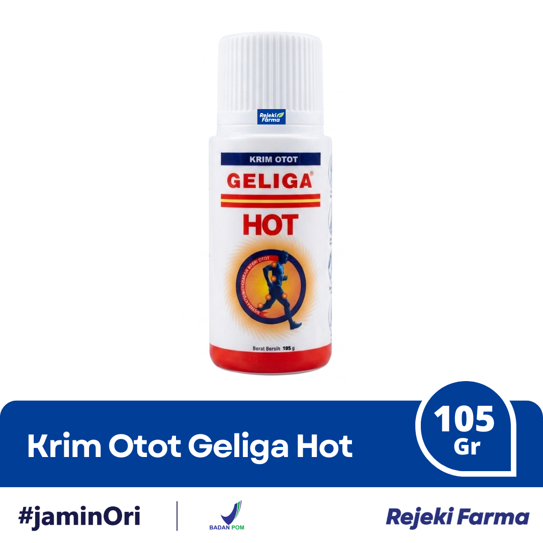 Krim Otot Geliga Hot - 105 Gram