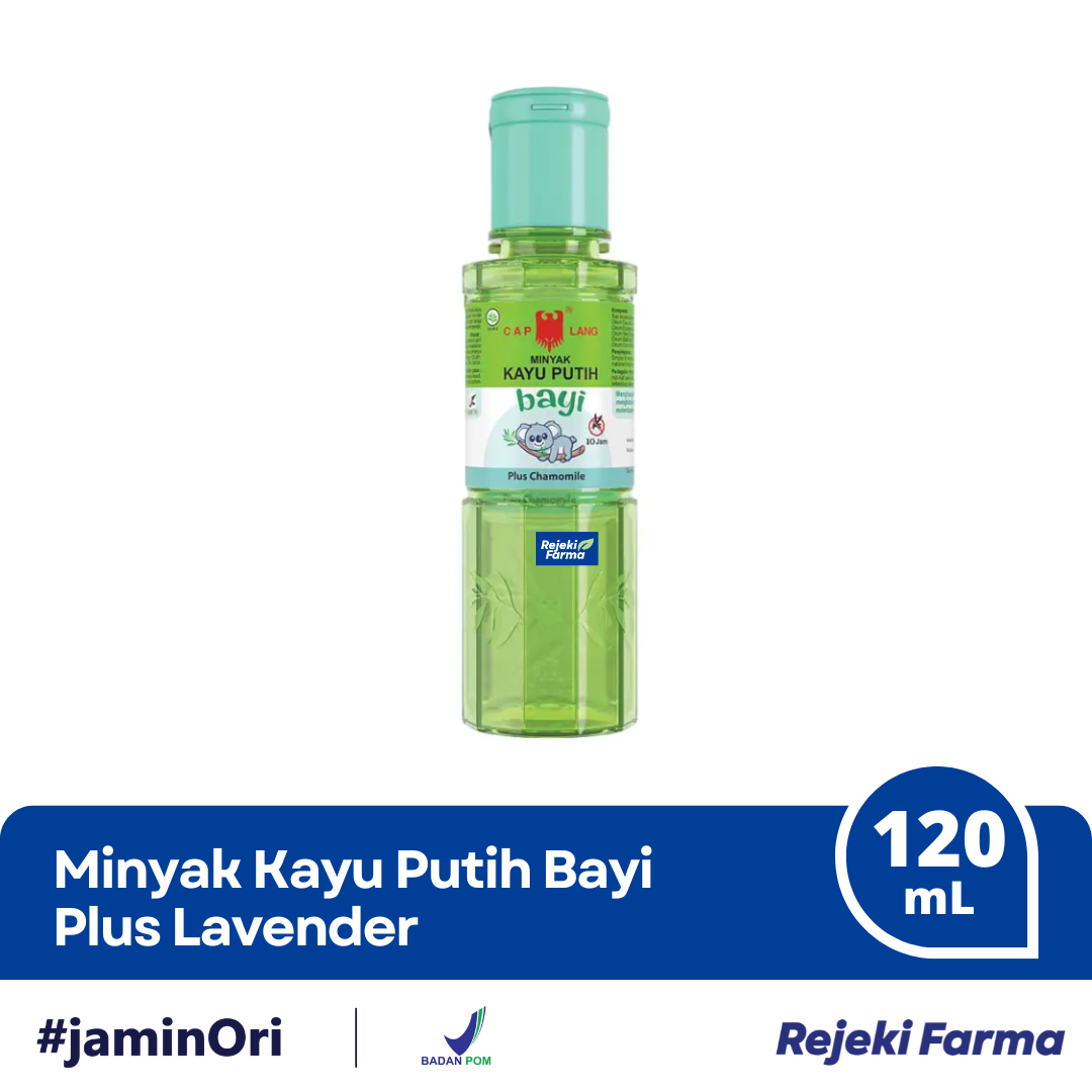 Minyak Kayu Putih Bayi Plus Chamomile - 120 mL
