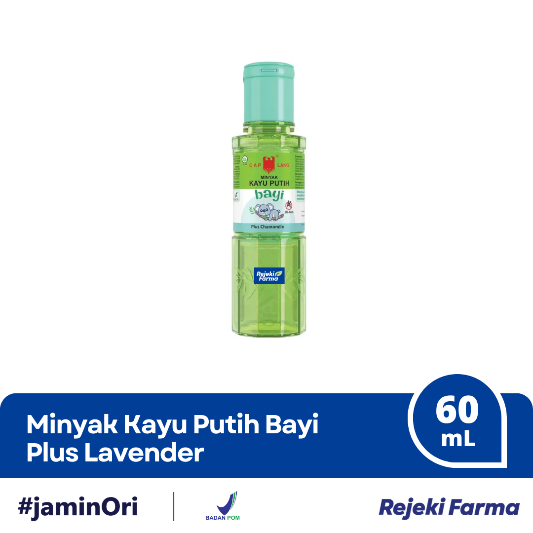 Minyak Kayu Putih Bayi Plus Chamomile - 60 mL