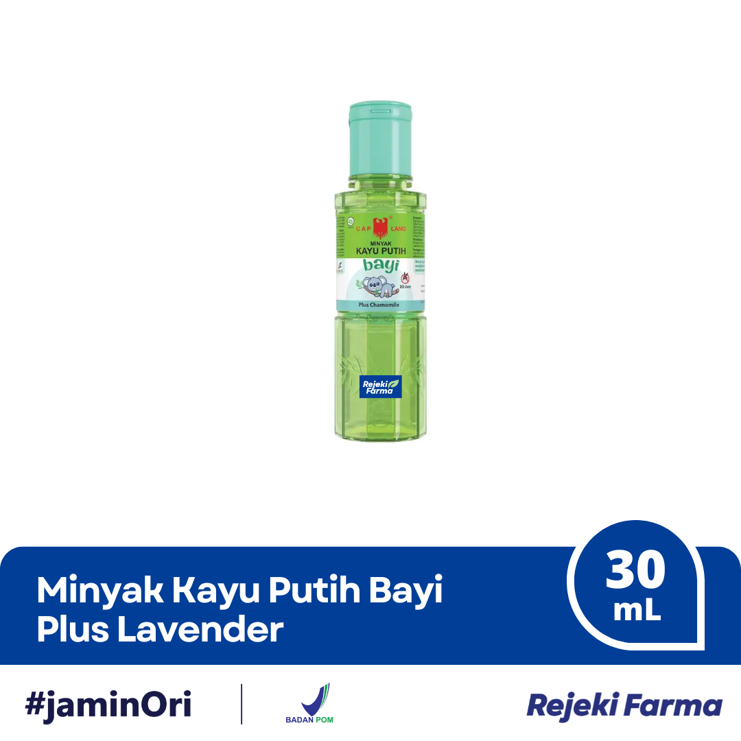 Minyak Kayu Putih Bayi Plus Chamomile - 30 mL