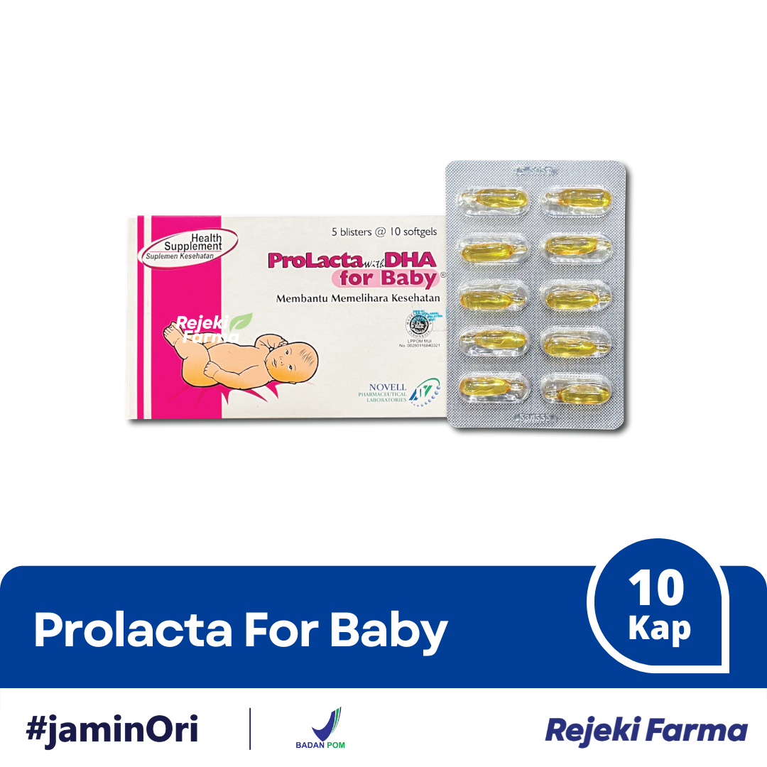 Prolacta with DHA For Baby - 1 Strip isi 10 Kapsul