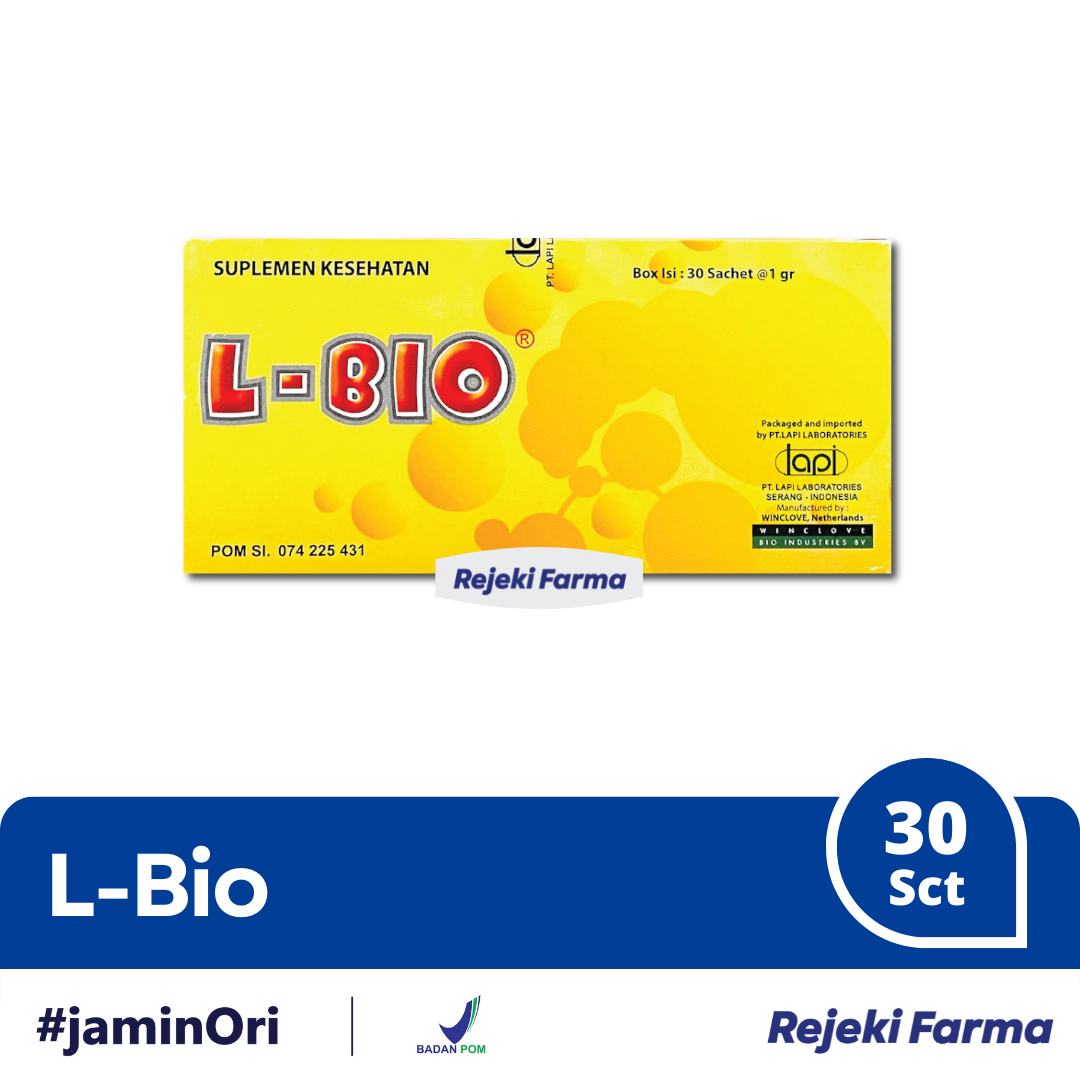 L-Bio Granule Sachet - 1 Box isi 30 Sachet