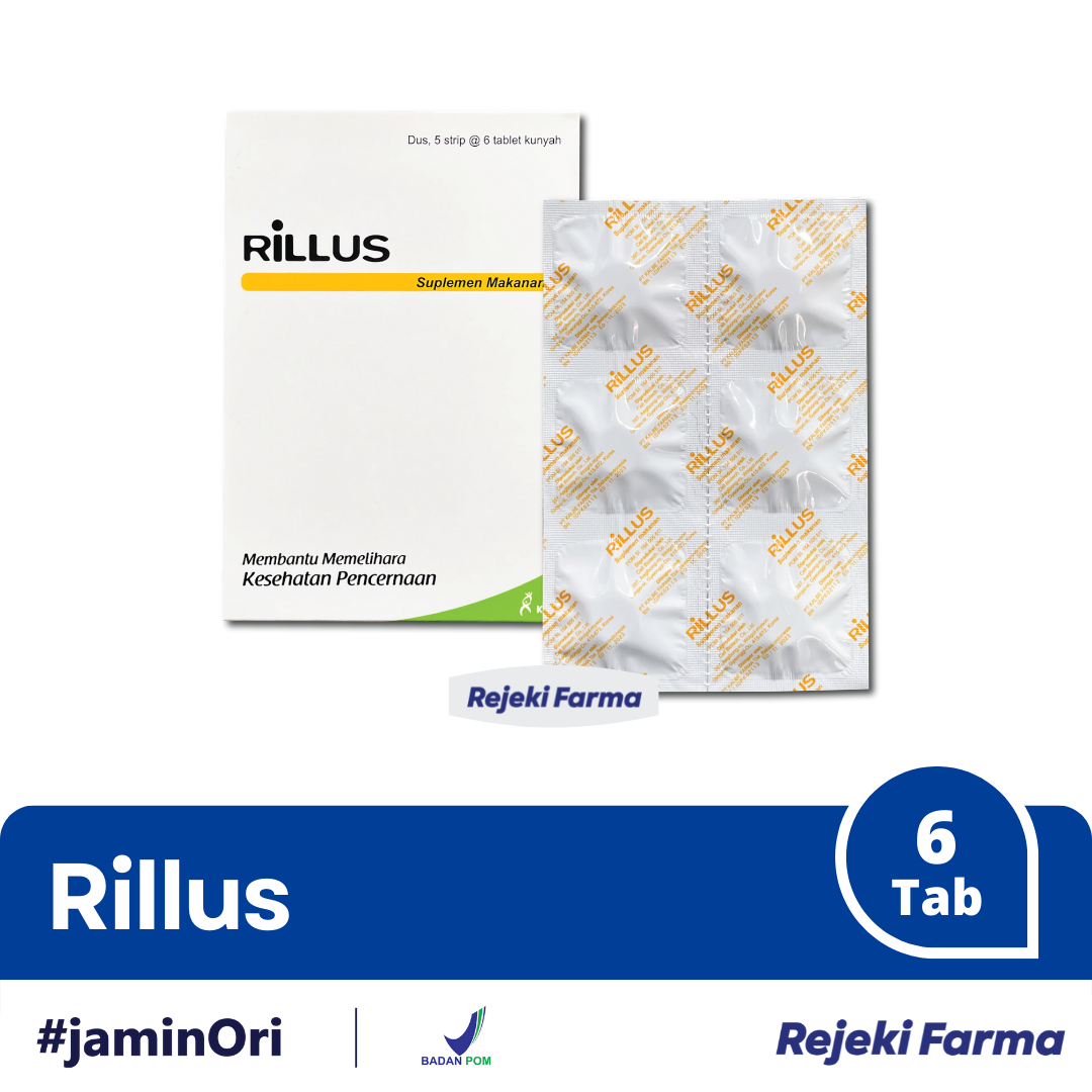 Rillus - 1 Per Strip 6 Tablet