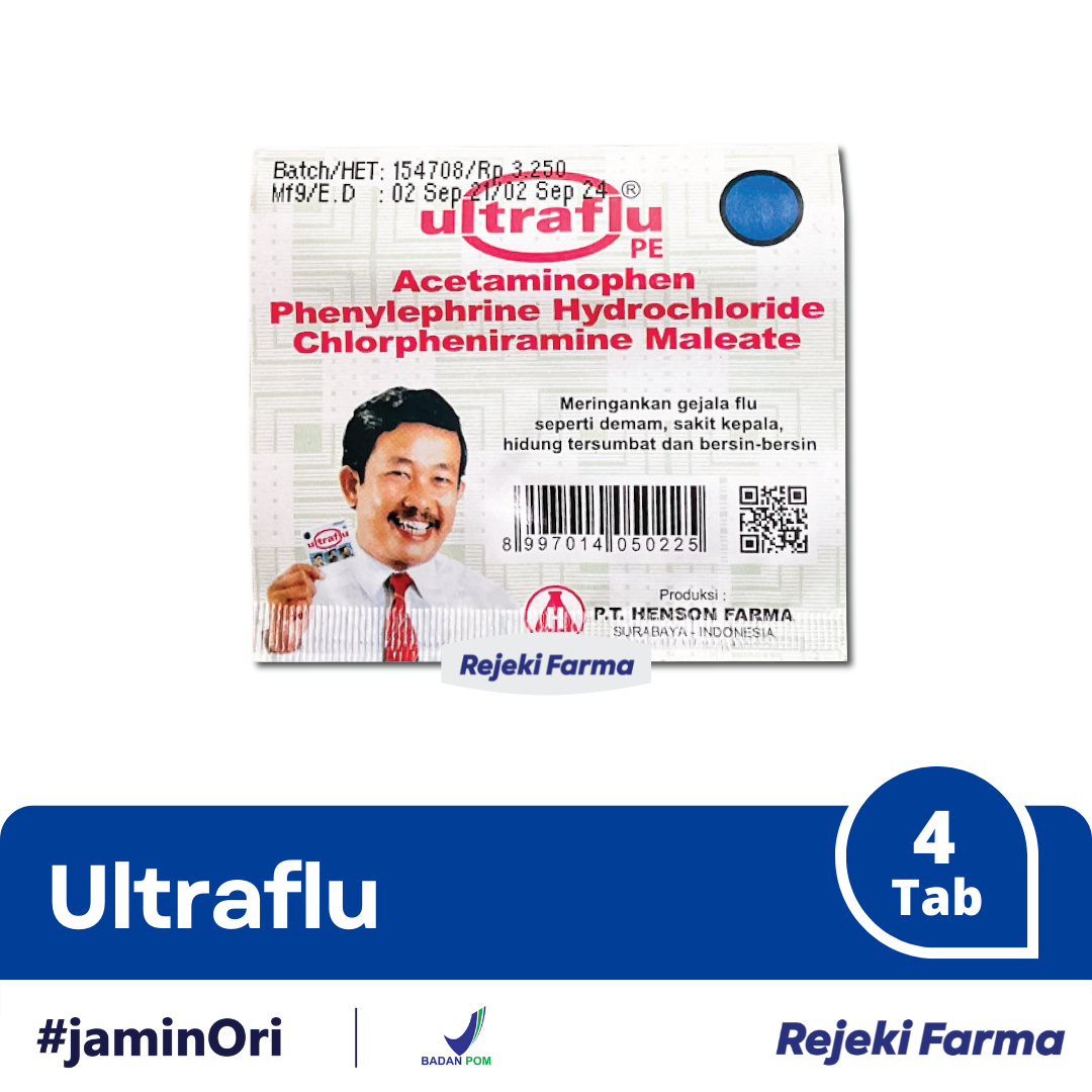 UltraFlu - 1 Strip isi 4 Tablet