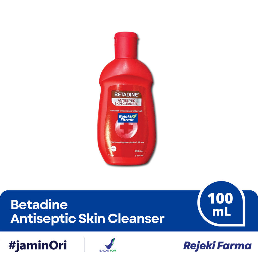 Betadine Antiseptic Skin Cleanser - 100 mL