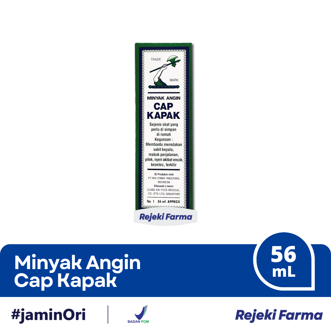 Minyak Angin Cap Kapak - 56 mL