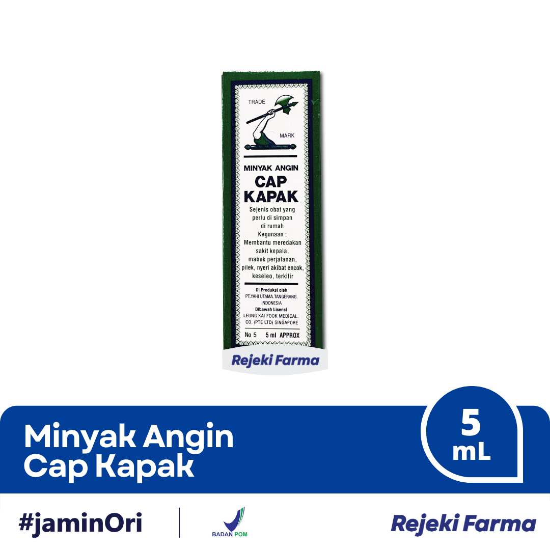 Minyak Angin Cap Kapak - 5 mL