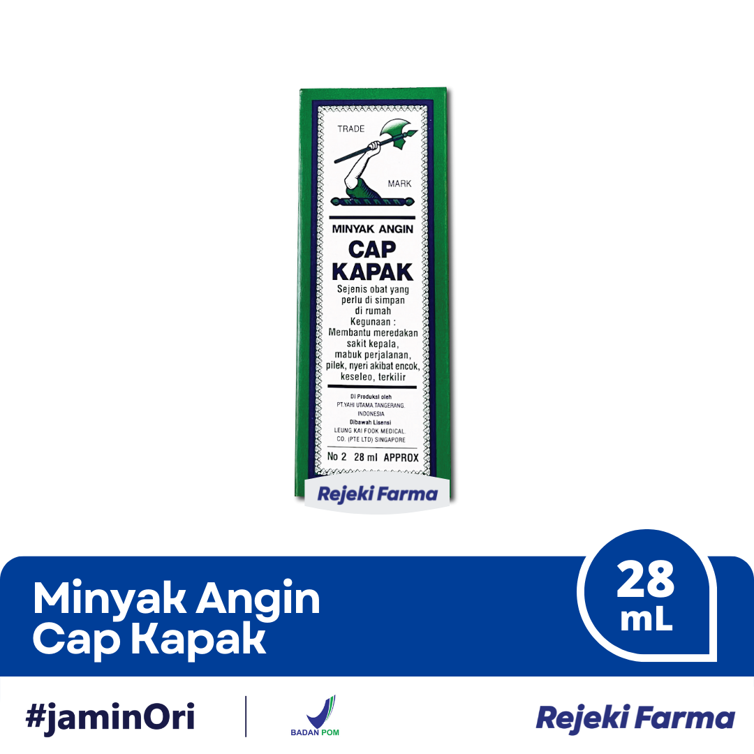 Minyak Angin Cap Kapak - 28 mL