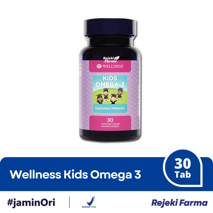 WellNess Kids Omega-3 isi 30 Softgels