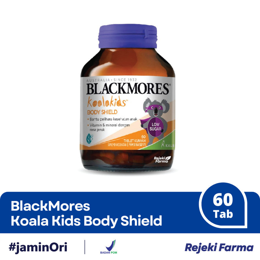 BlackMores Koala Kids Body Shield - 60 tablet