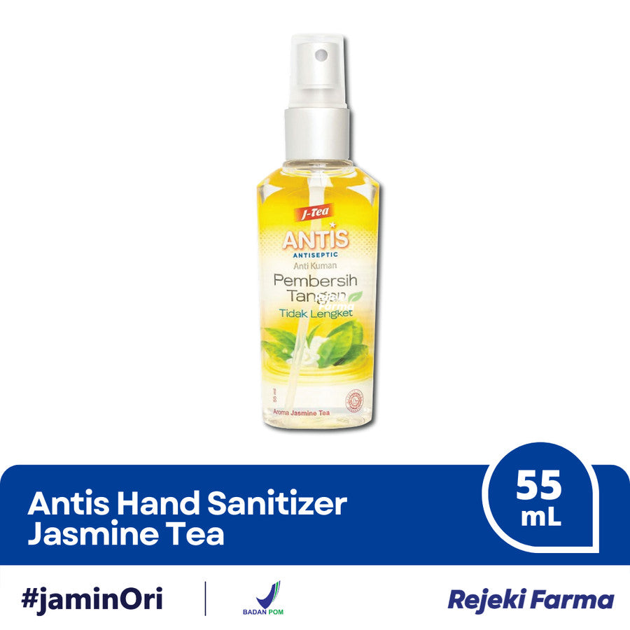Antis Hand Sanitizer Spray Jasmine Tea - 55 mL