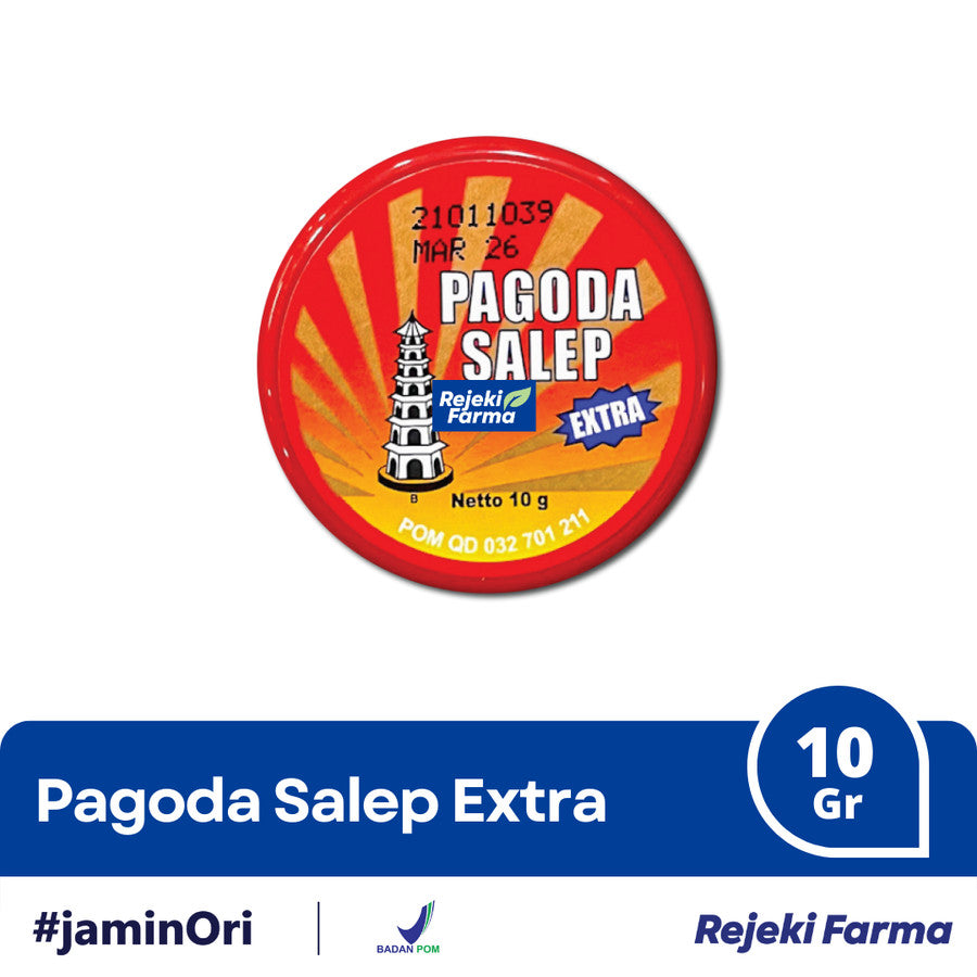 Pagoda Salep Extra Merah - 10 Gram