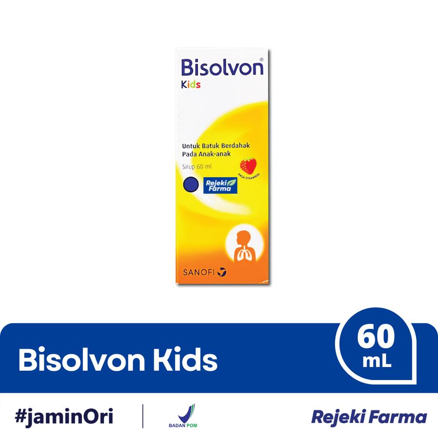Bisolvon Kids Sirup Strawberry - 60 mL