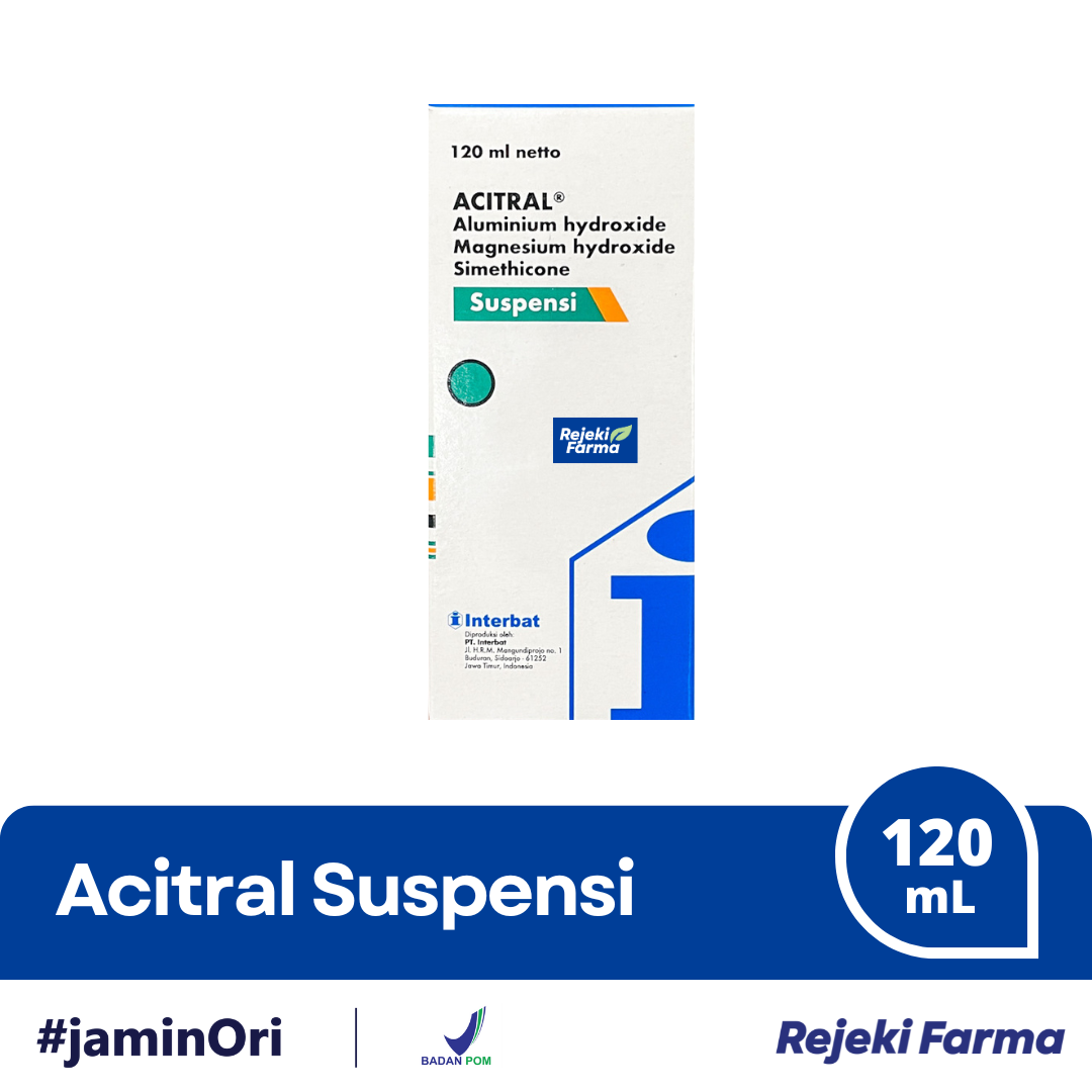 Acitral Suspensi - 120 mL