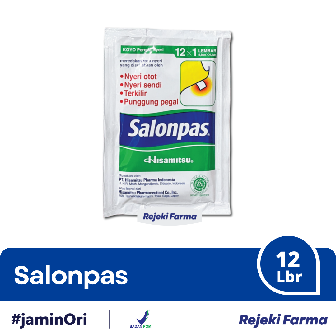Salonpas Koyo - 1 Strip isi 5 x 2 Lembar
