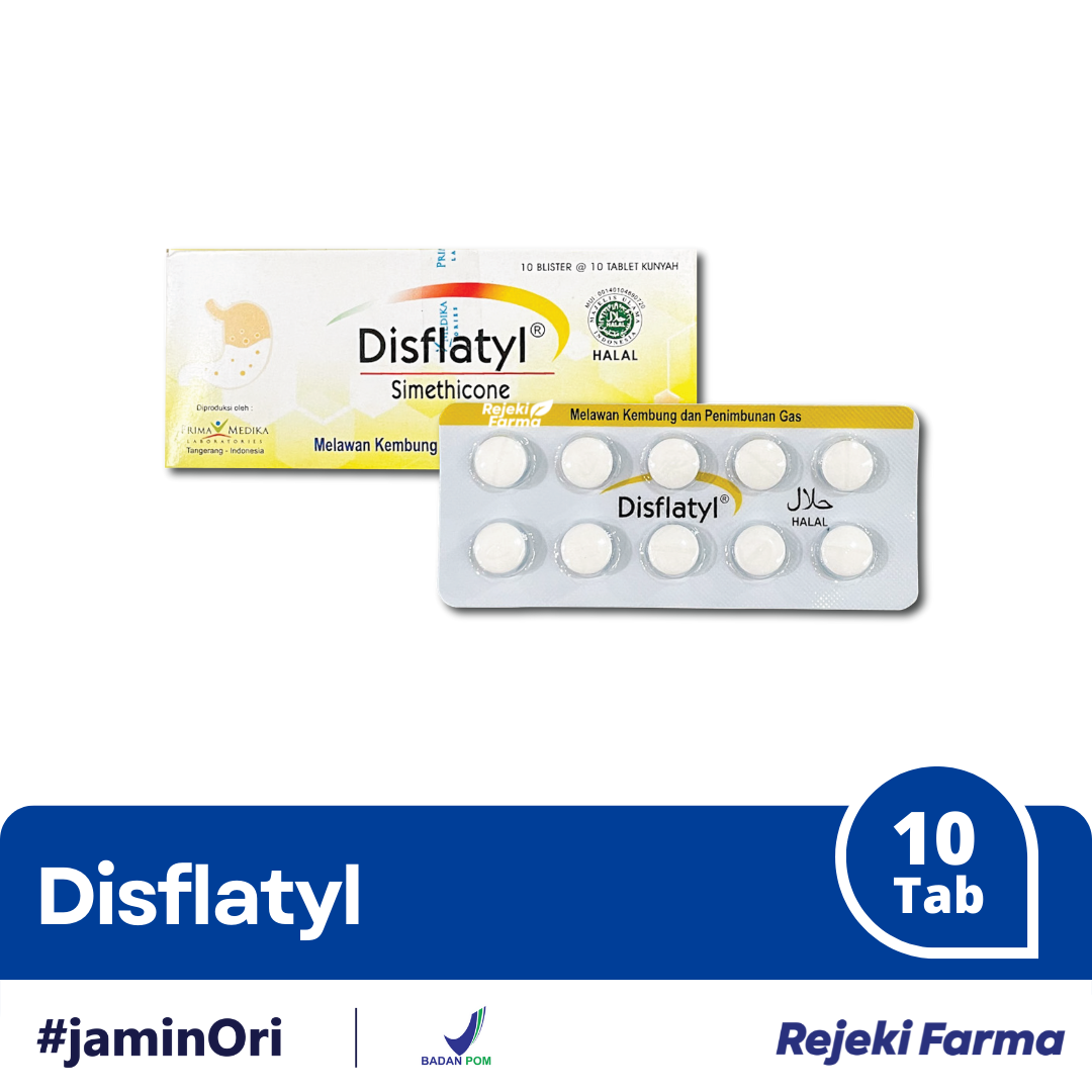 Disflatyl 40 Mg - 1 Strip isi 10 Tablet