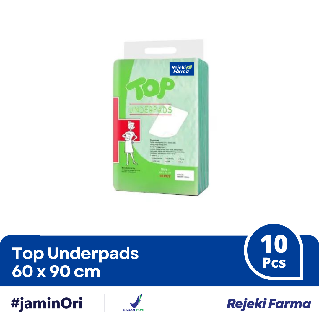 TOP Underpads 60 x 90 cm - 10 pcs
