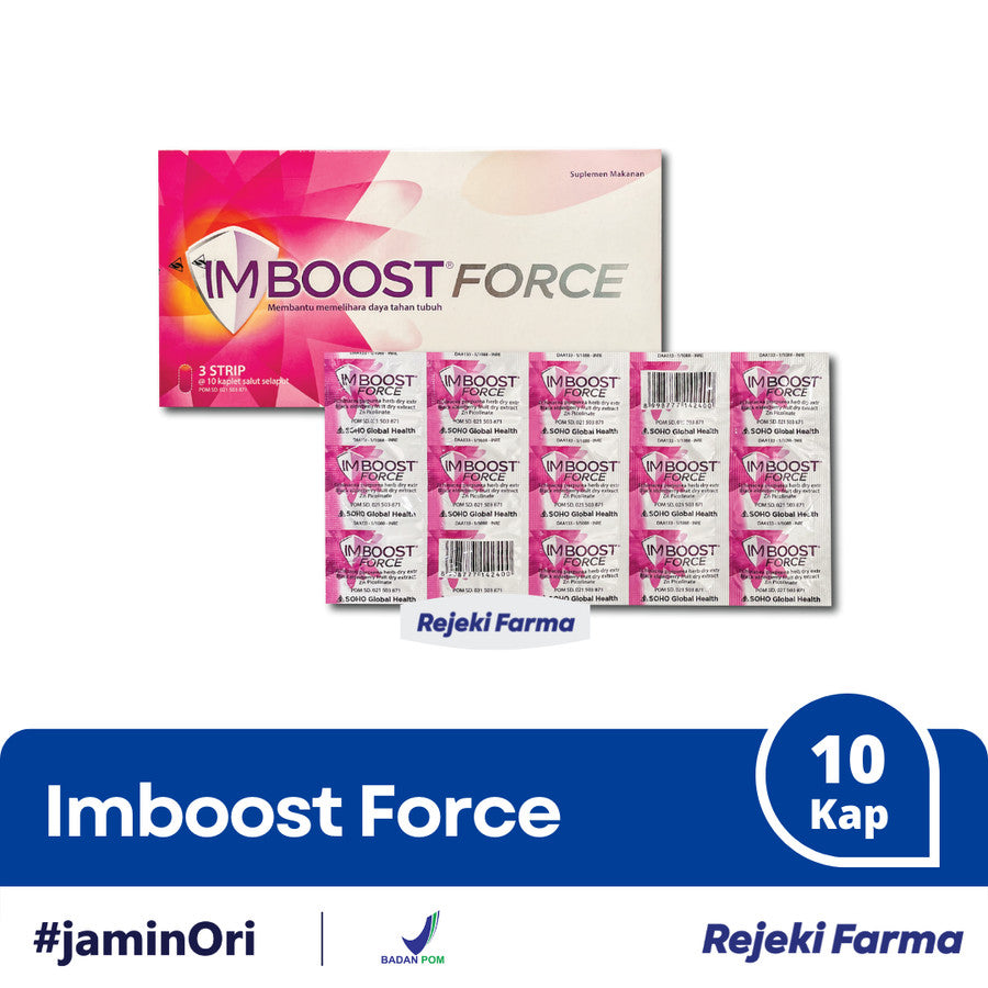 Imboost Force FCT - 1 Strip isi 10 Kaplet