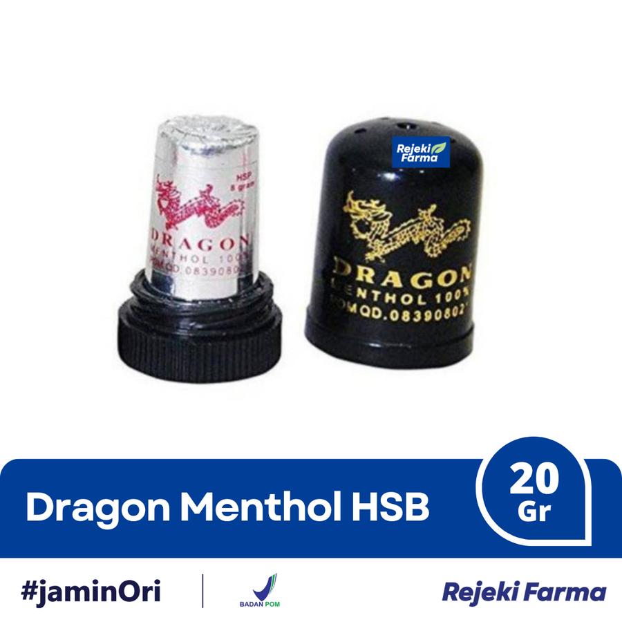 Menthol Gosok Cap Dragon (Po'peng) HSB - 20 Gram