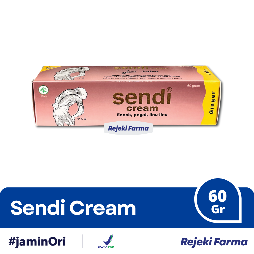 Sendi Cream Plus Jahe - 60gram