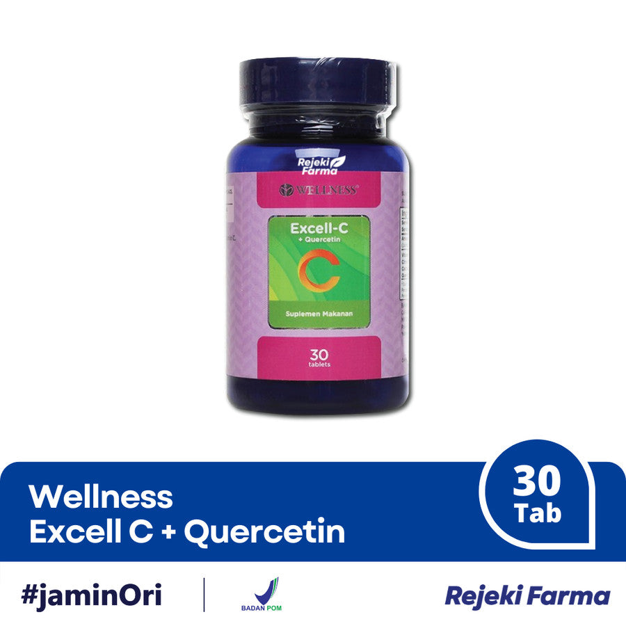 WellNess Excell C + Quercetin - 30 Tablet
