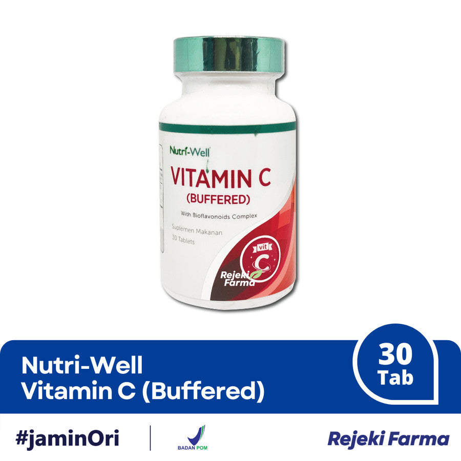 NutriWell Vitamin C Buffered - 30 Tablet