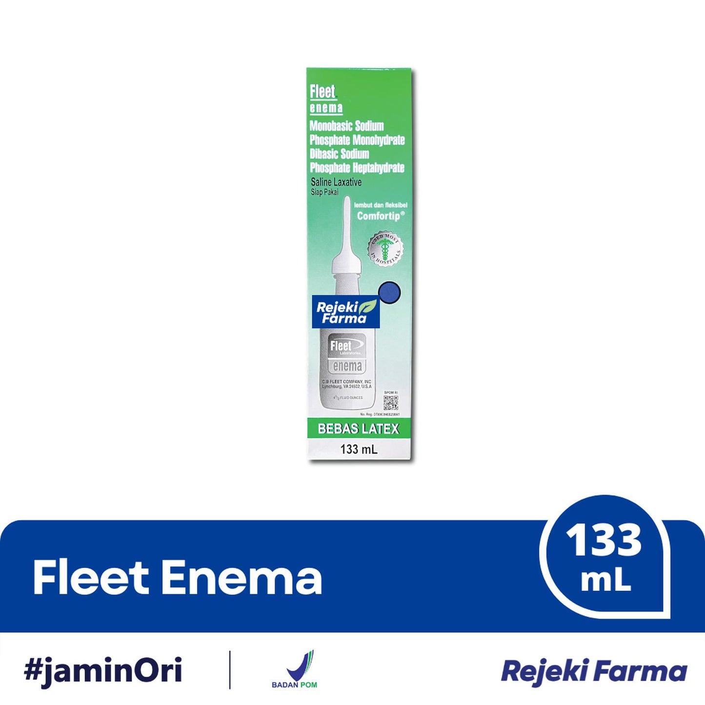 Fleet Enema Comfortip - 133 mL