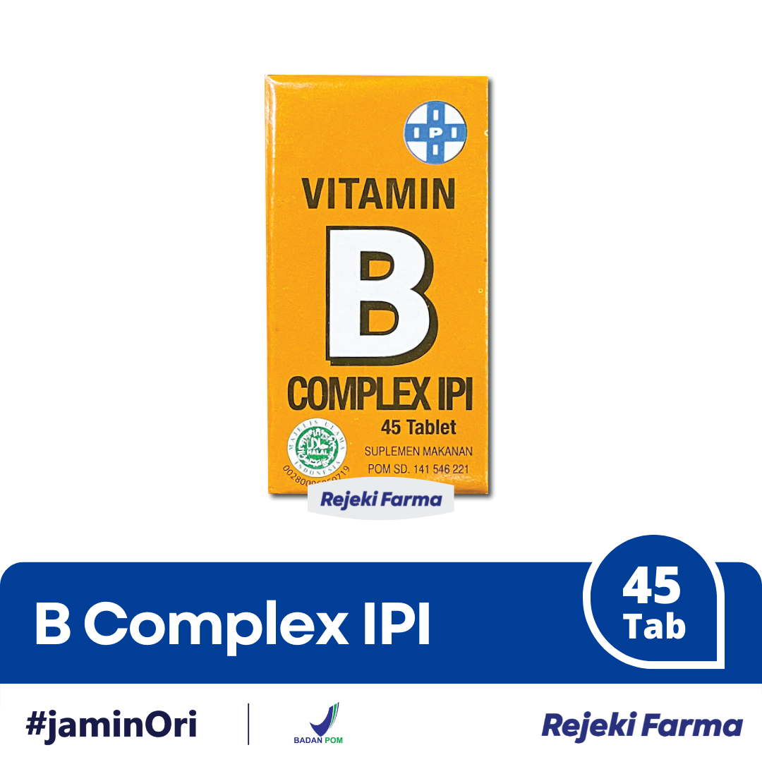 IPI Vitamin B Complex - 45 Tablet