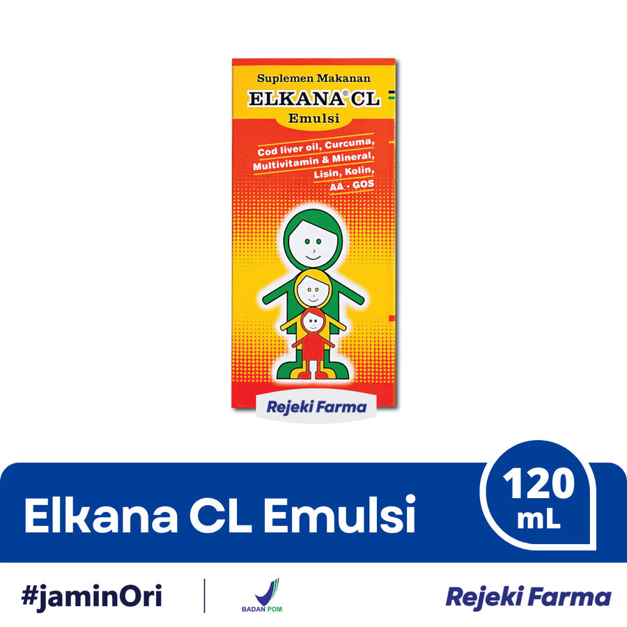 Elkana CL Emulsi Syrup - 120 mL