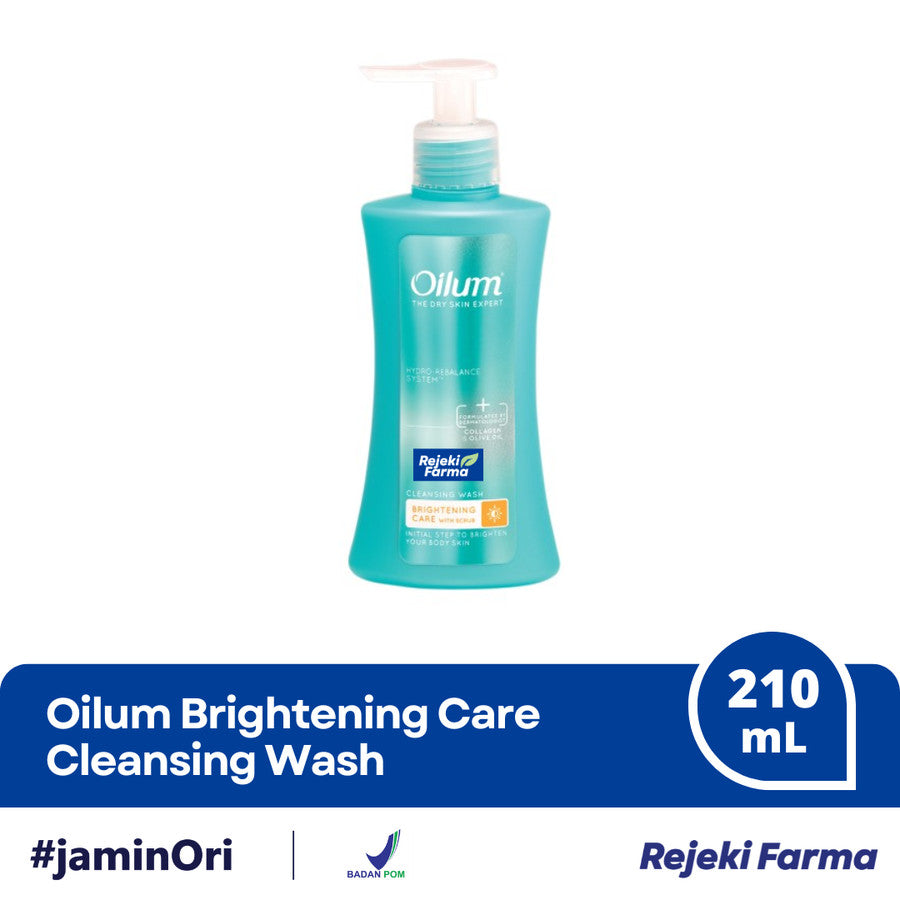 Oilum Brightening Care with Scrub Cleansing Wash 210 mL