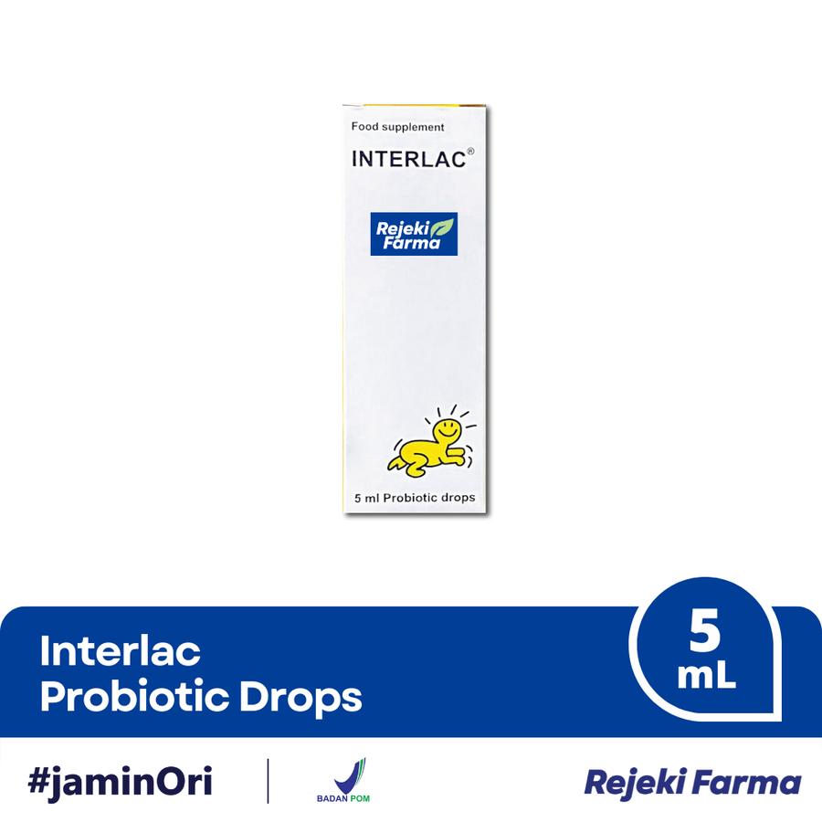 Interlac Probiotik Drops - 5mL