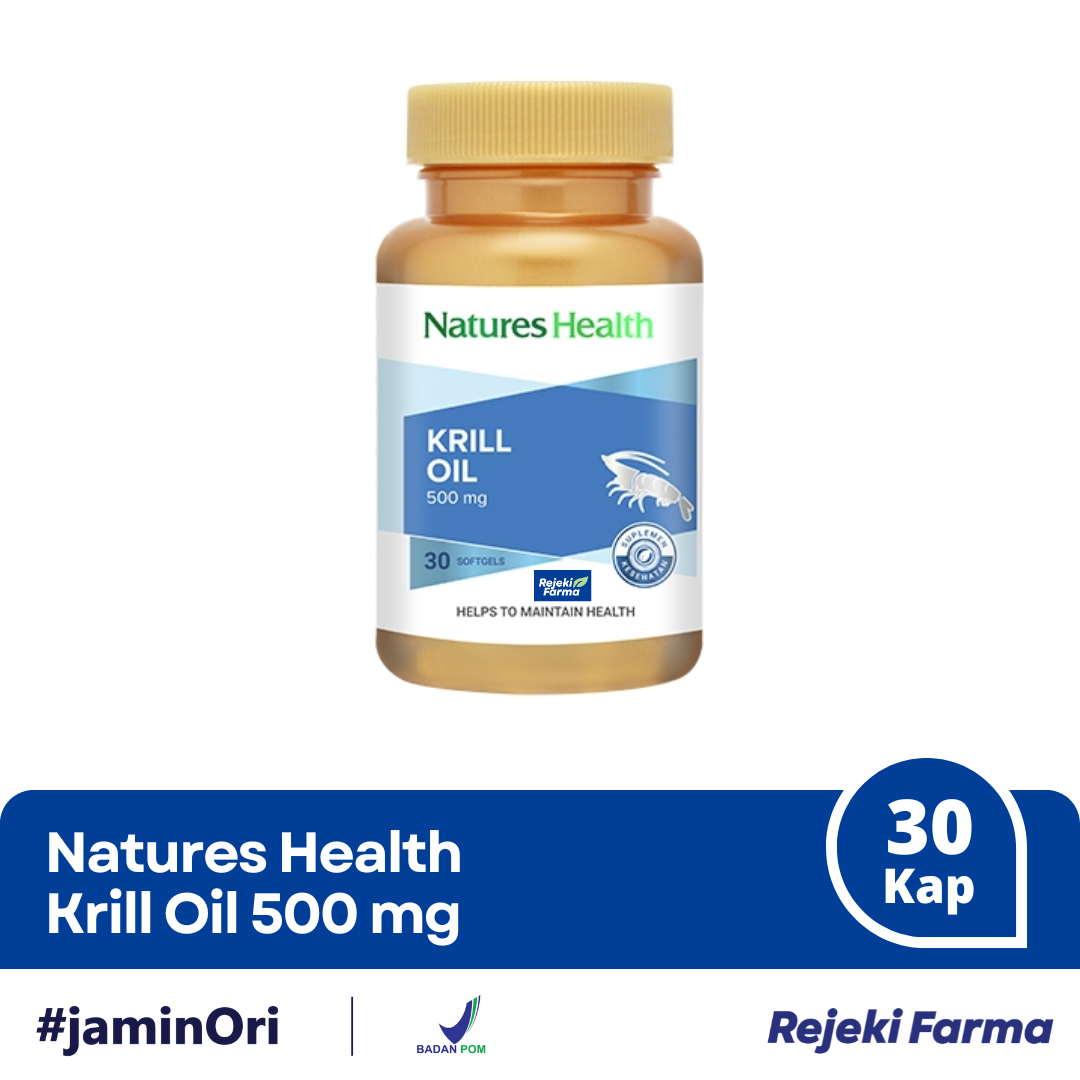 Natures Health Krill Oil 500 mg - 30 Softgel