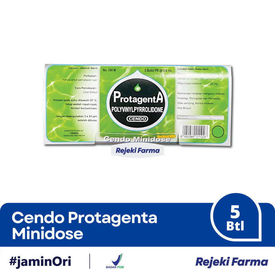 Cendo Protagenta Minidose 0.6 mL - 1 Botol isi 5 Botol