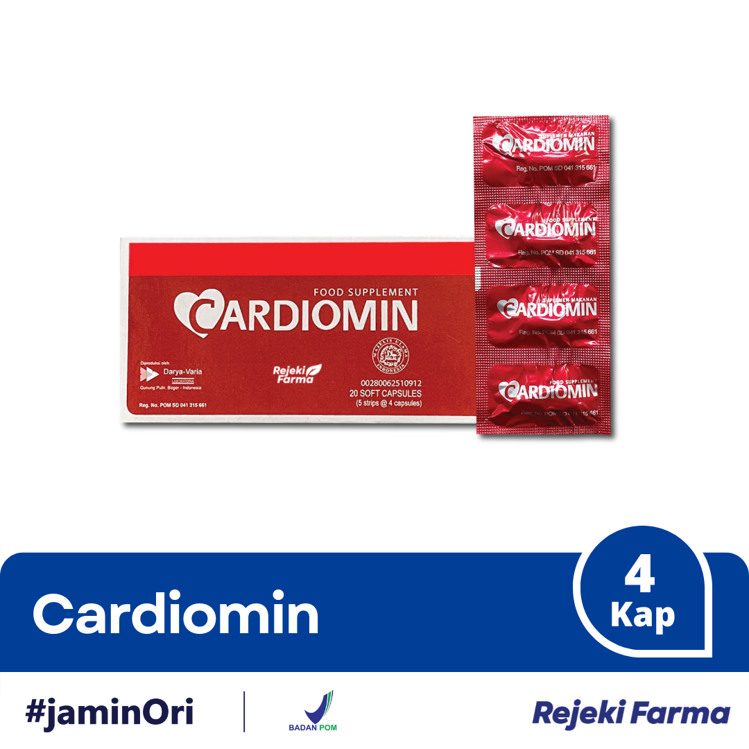 Cardiomin - 1 Strip isi 4 Kaplet
