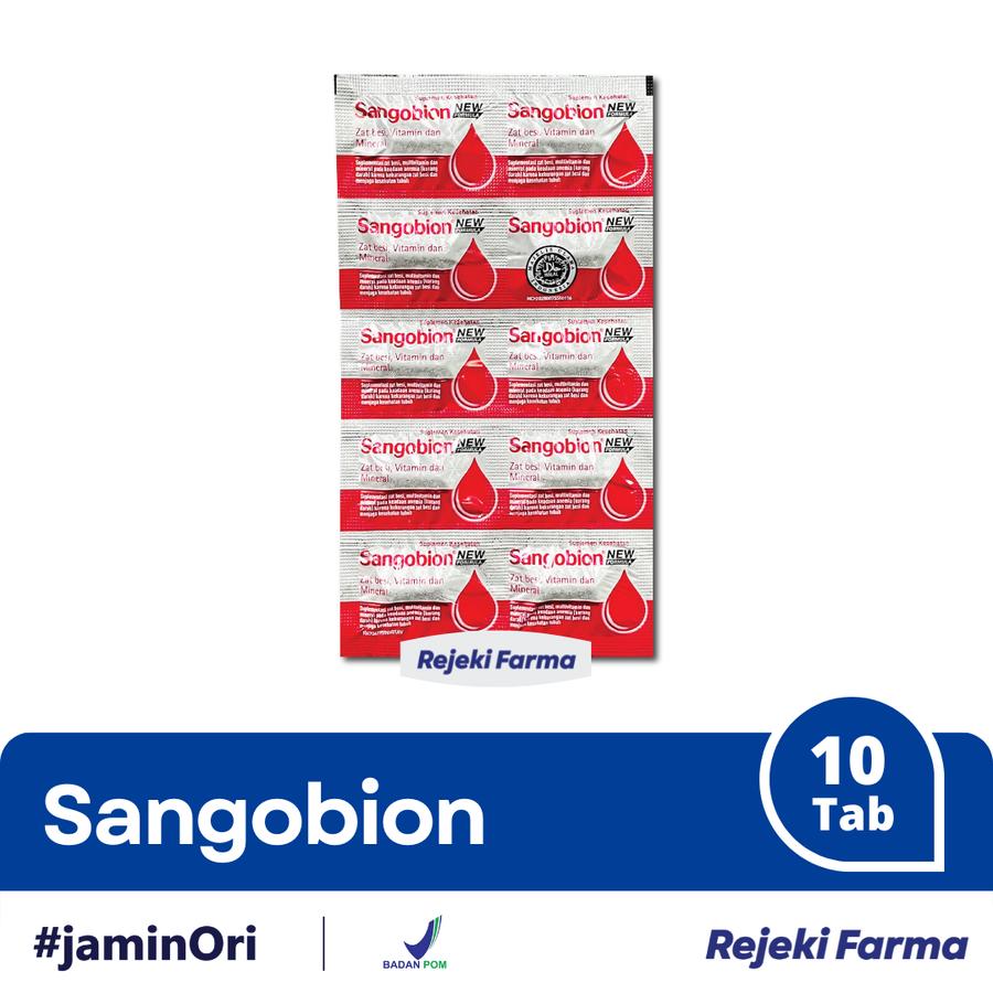 Sangobion - 1 strip isi 10 kapsul