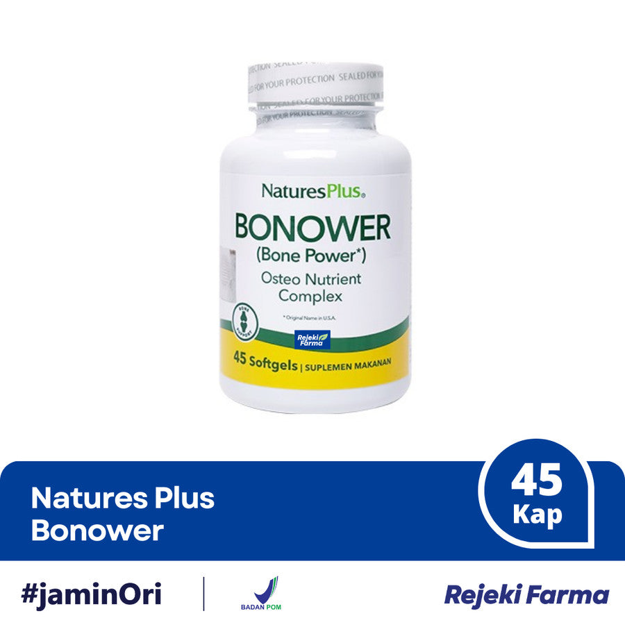 Natures Plus Bonower - 90 Softgels