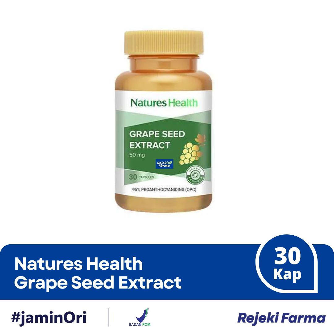 Natures Health Grape Seed Extract - 30 Kapsul