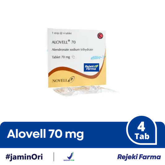 Alovell 70 mg Novell - 1 Strip isi 4 Tablet