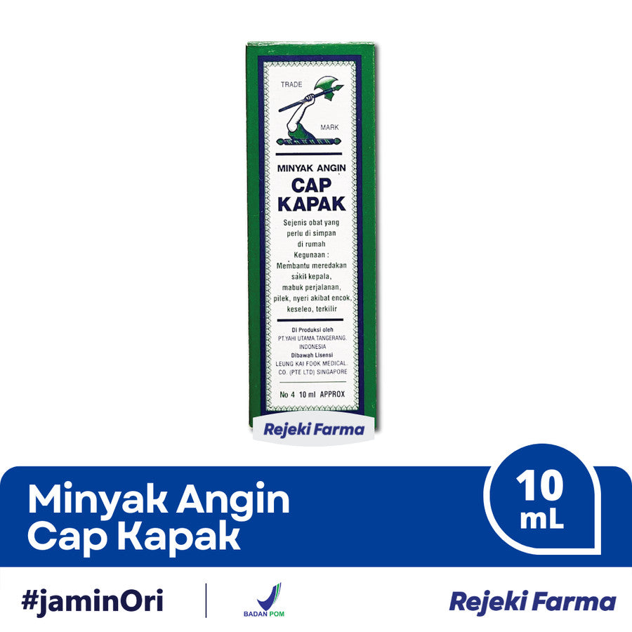 Minyak Angin Cap Kapak - 10 mL