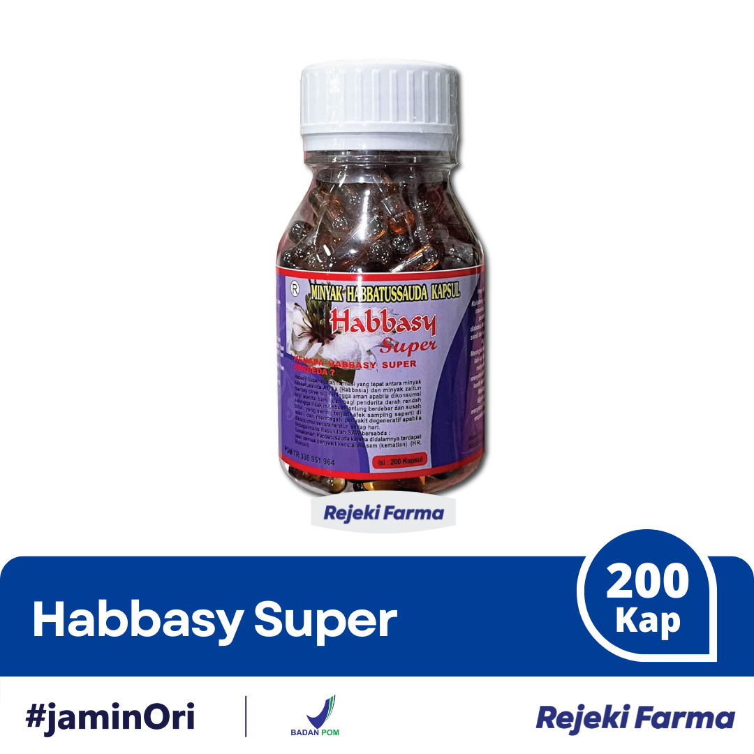Habbasy Super Habbatussauda - 200 Kapsul