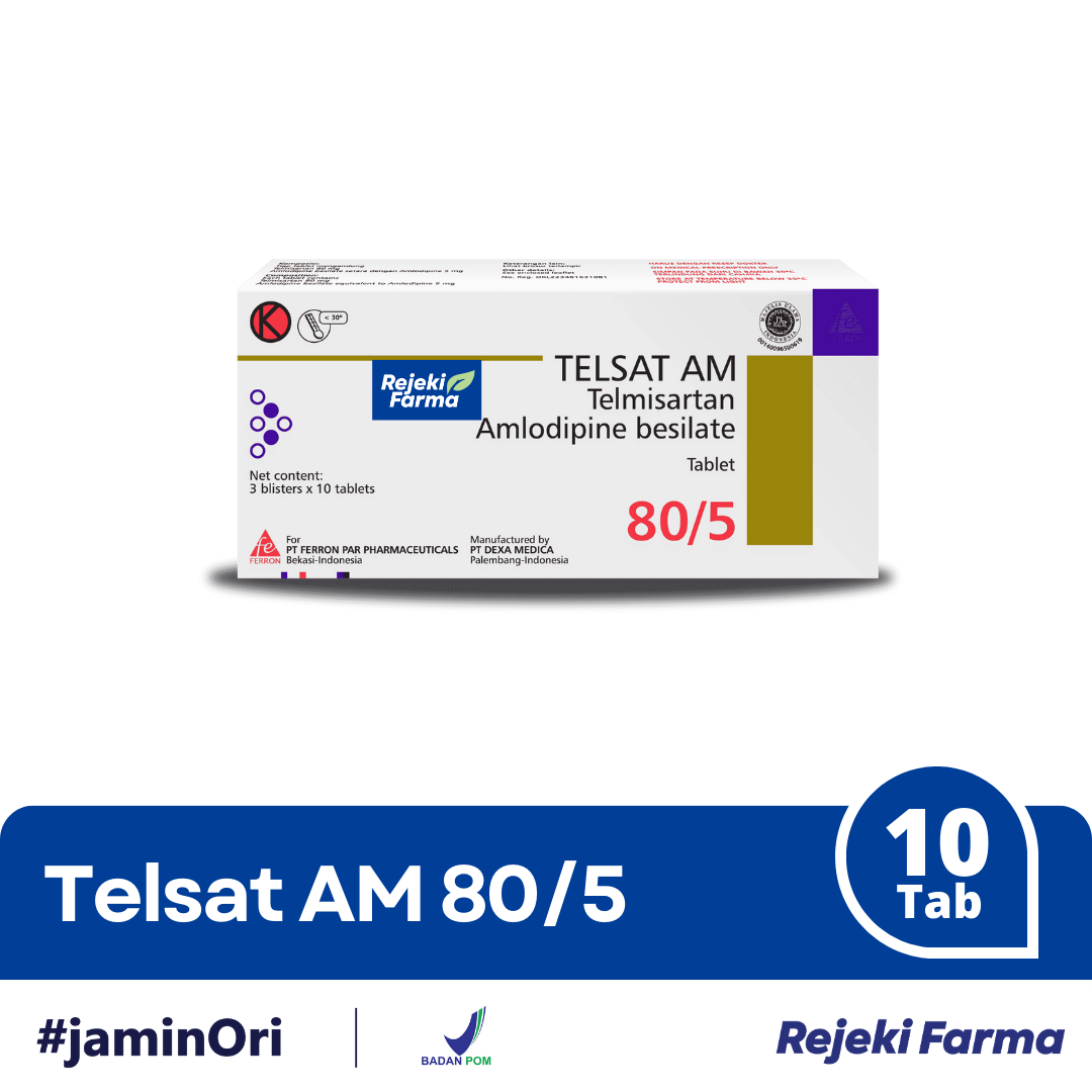 Telsat AM 80/5 - 1 Strip isi 10 Tablet