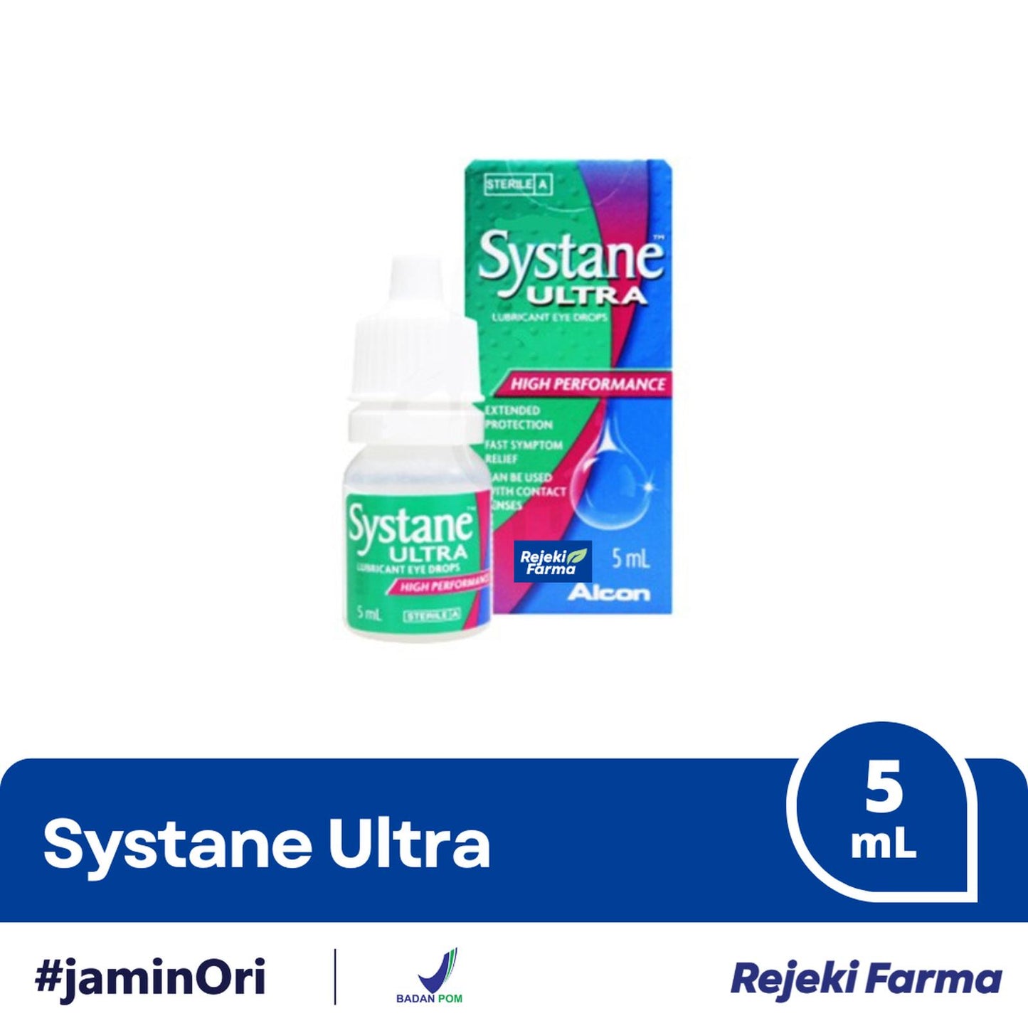 Systane Ultra Lubricant Eye Drops - 5 mL