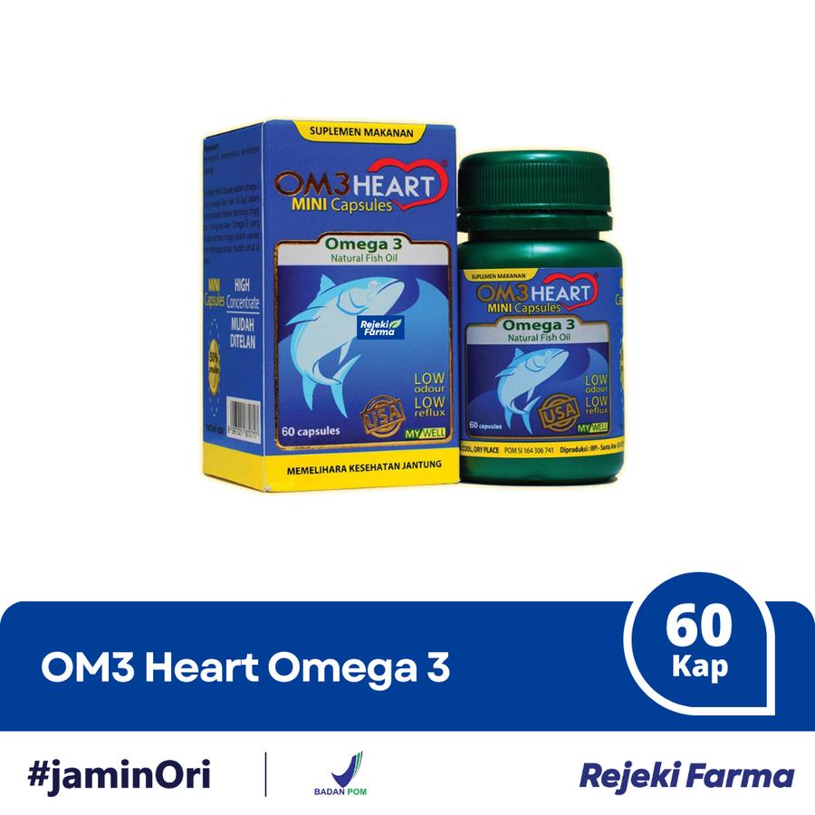 MyWell OM3Heart 600 Omega 3 - 60 Kapsul