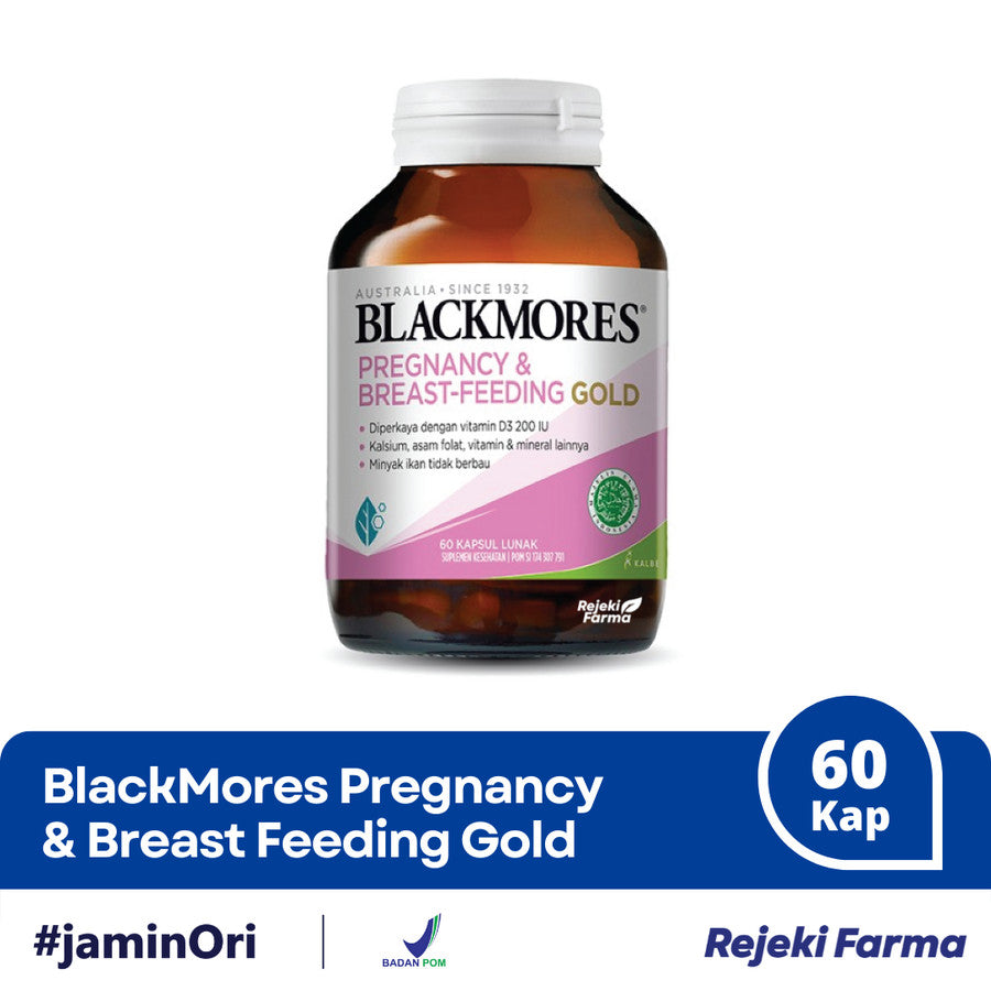 Blackmores Pregnancy & Breast-Feeding Gold - 60 Kapsul